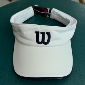 WILSON VISOR WHITE - brand new